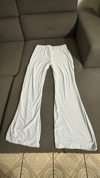NWT JUST BE Striped Strappy sleep Set,white/blue Size M#26