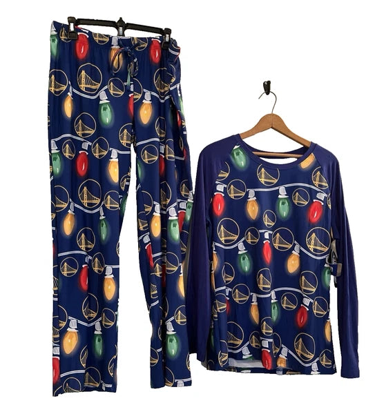 San Francisco Bay Xmas PJ’s Size L Women NBA