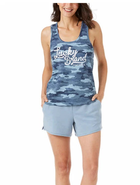 NEW Lucky Brand Women's 3 Piece Short Sleep Set Size Medium