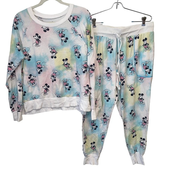 Disney Mickey Mouse Tie-Dye Lounge Set L/G (12-14)
