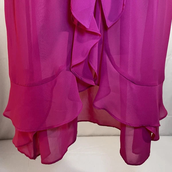 New Lingerie set APT .9 women's hot pink 2 piece set Babydoll dress & Thong M