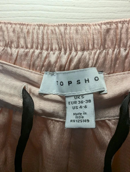 Topshop Pink Pajama Set - Size 4/6