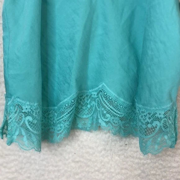 NWT INC International Concepts Womens Blue 2 Piece Pajama Set SIZE XS