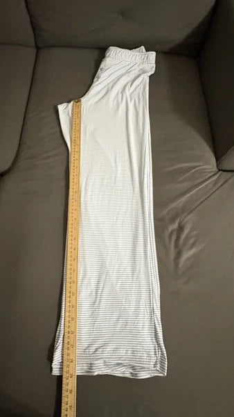 NWT JUST BE Striped Strappy sleep Set,white/blue Size M#26