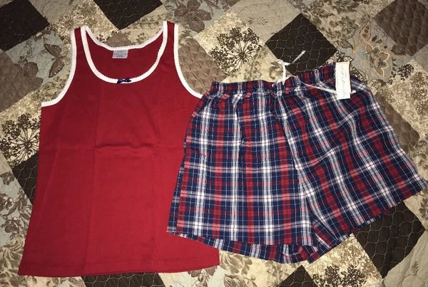 NWT French Dressing Pajama Set Medium Large