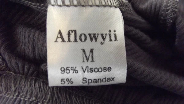 AFLOWYII Womens Super Comfy LOUNGING PAJAMAS - Size MEDIUM - GRAY Lightweight