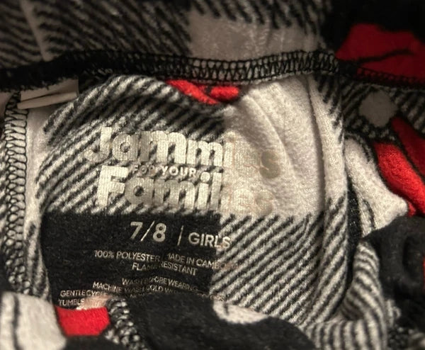 Family pajamas. Dad 2XLT. Mom XL. Daughter 7/8