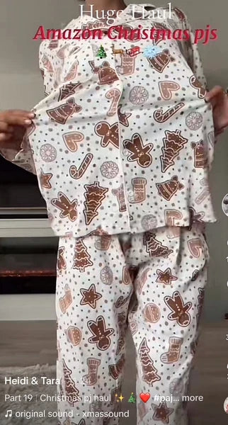 Christmas Pajamas women medium