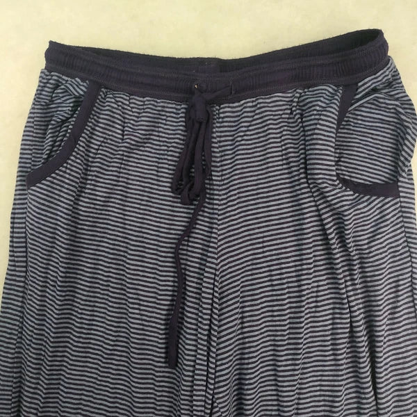 Kersie Wmns Pajamas Sz S (6/8) Long Sleeve Purple Lace Soft Pockets Lounge #122