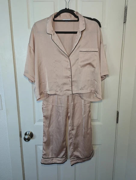 Topshop Pink Pajama Set - Size 4/6